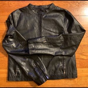 XOXO LEATHER JACKET size Large